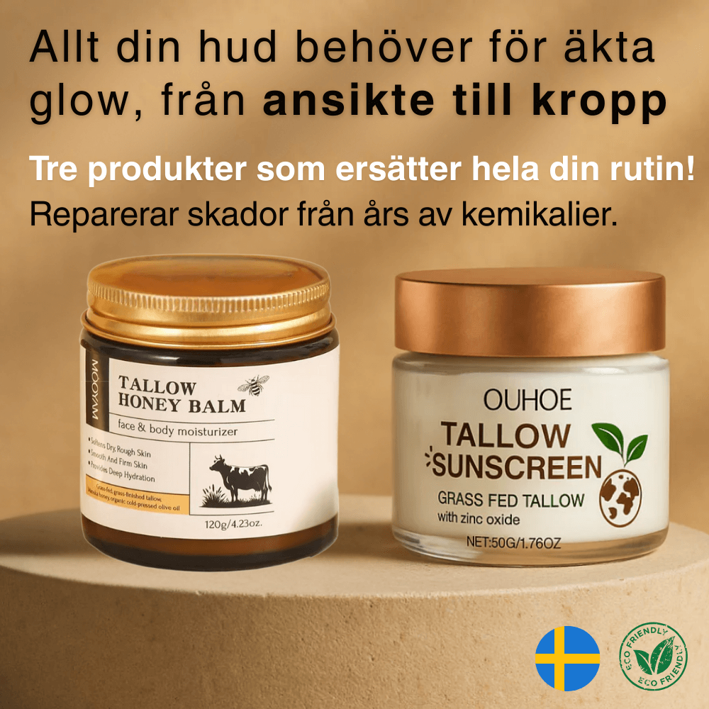 3-i-1 Hudharmoni Kit - 100 % gräsbetat nöttalg (Passar Alla åldrar)
